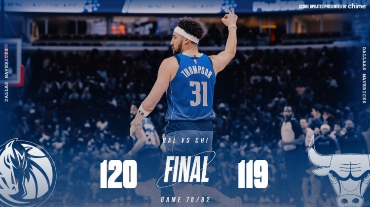 險勝公牛！獨行俠官方曬贏球海報 克萊成為封面人物